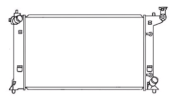 РАДИАТОР ДВИГАТЕЛЯ RA64887