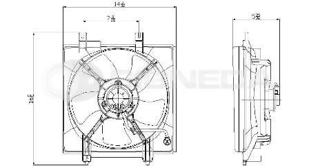 ДИФФУЗОР КОНДИЦИОНЕРА RDSB67004A0
