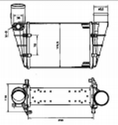 РАДИАТОР ИНТЕРКУЛЕРА RI96896