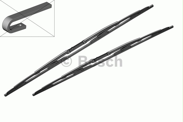 Комплект стеклоочистителей Bosch Twin 539
