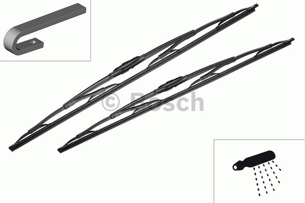 Комплект стеклоочистителей Bosch Twin 609