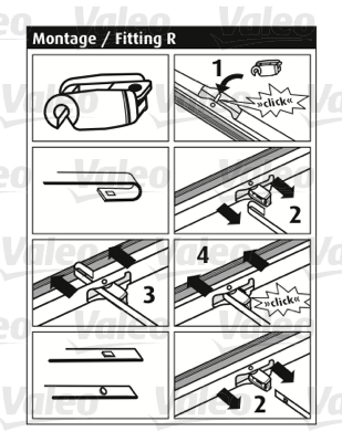 Щетка стеклоочистителя SWF Standard x1 119