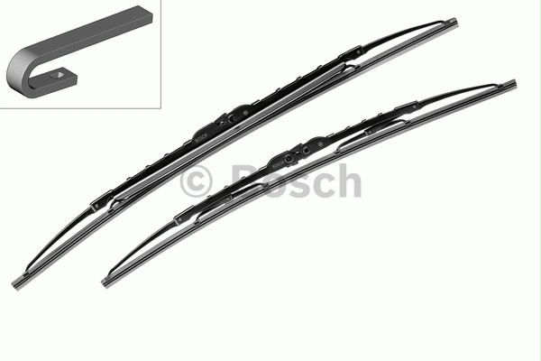 Комплект стеклоочистителей Bosch Twin Spoiler 611S