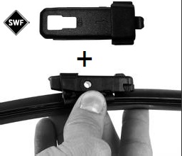 Щетка стеклоочистителя SWF VisioNext FB OE 609 550мм